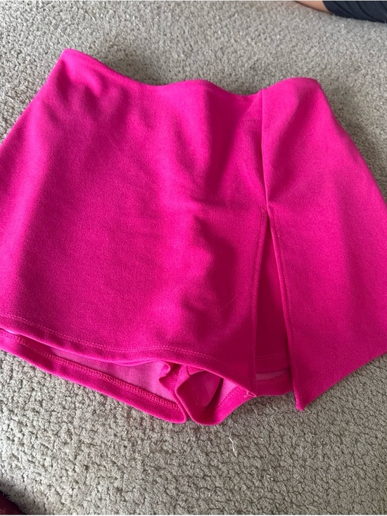 SHEIN Pants - SHEIN Bright Hot Pink Skort Shorts